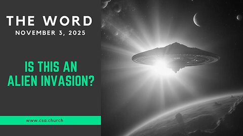 Is This An Alien Invasion?
