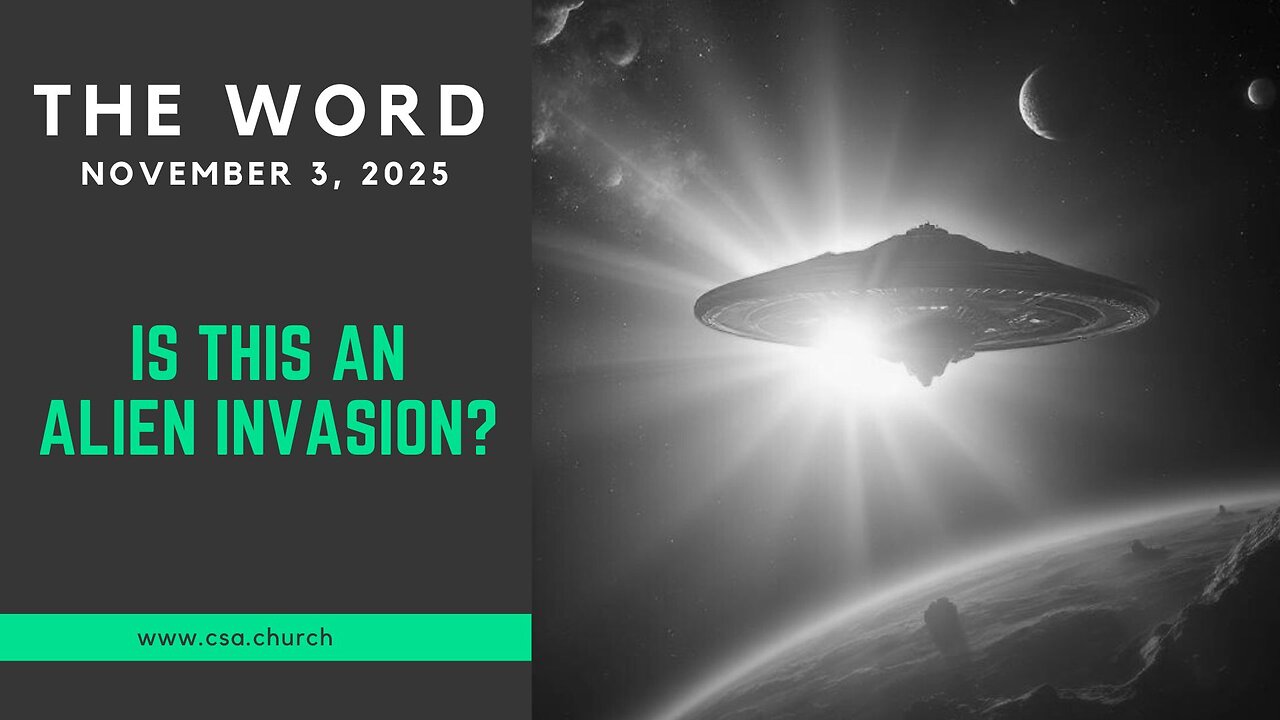 Is This An Alien Invasion?