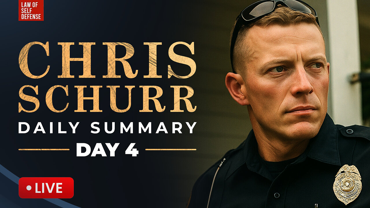 Chris Schurr Murder Trial: SUMMARY: Day #004