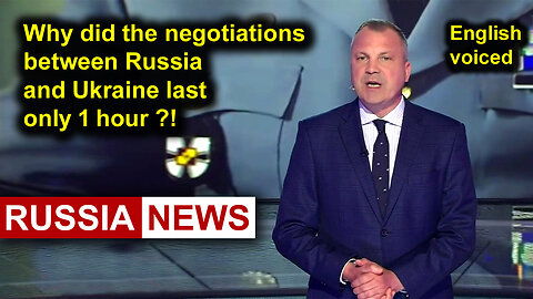 Why did the negotiations between Russia and Ukraine last only 1 hour?!