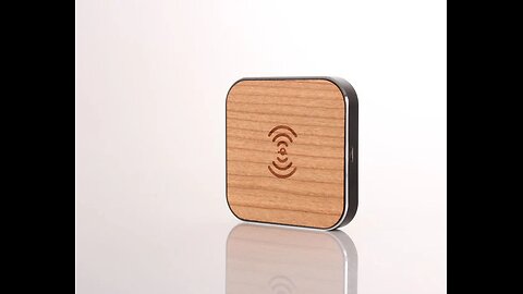 Solid Wood Wireless Charging Pad That Looks Good in Any Space