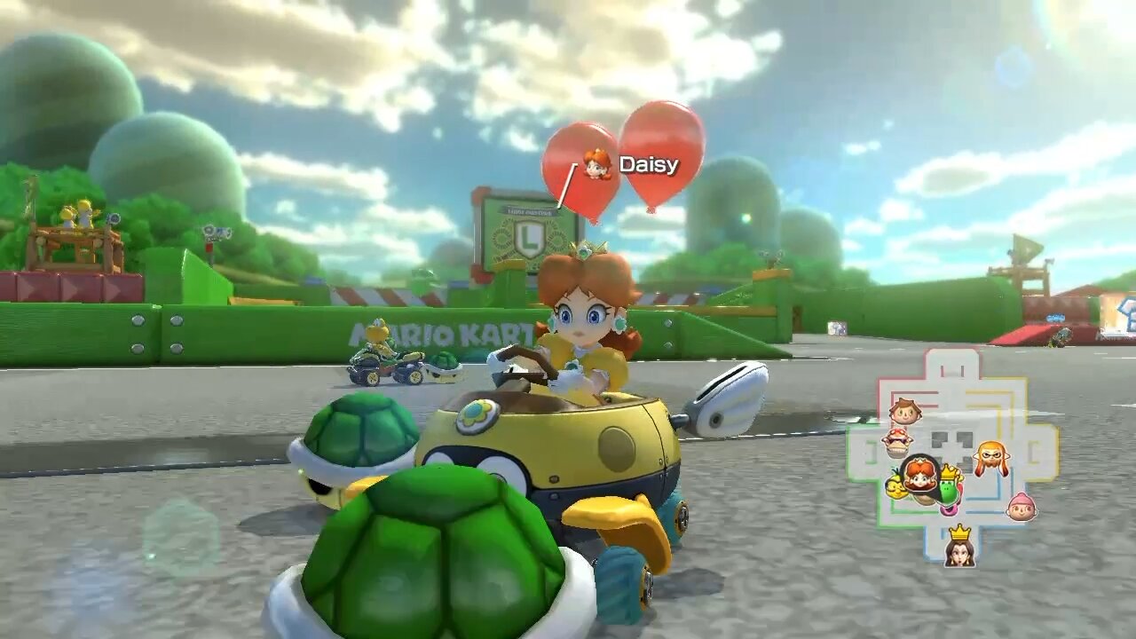 MK8D - Balloon Battle Replay (Battle Course 1)
