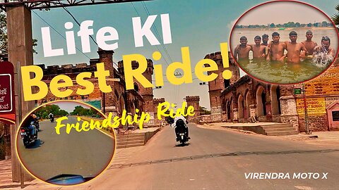 Sunday ride with friends and enjoy with them in Village