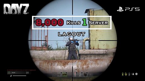 8,000 Kills 1 Server! DayZ PS5