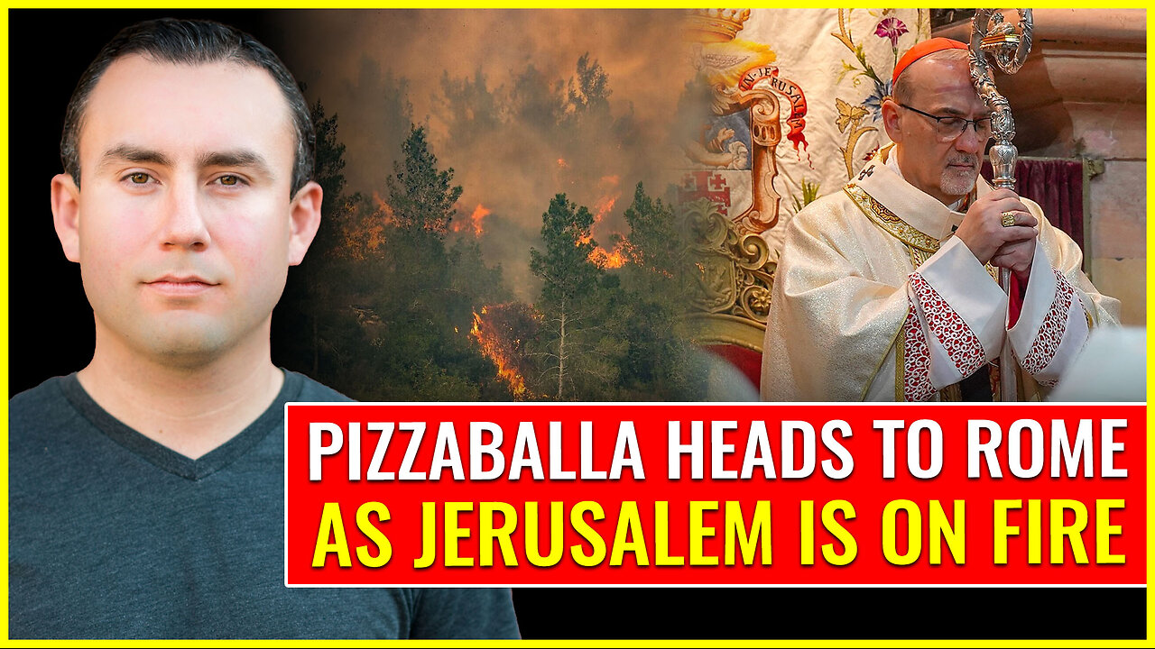 Pizzaballa heads to Rome for Conclave while Jerusalem is on fire