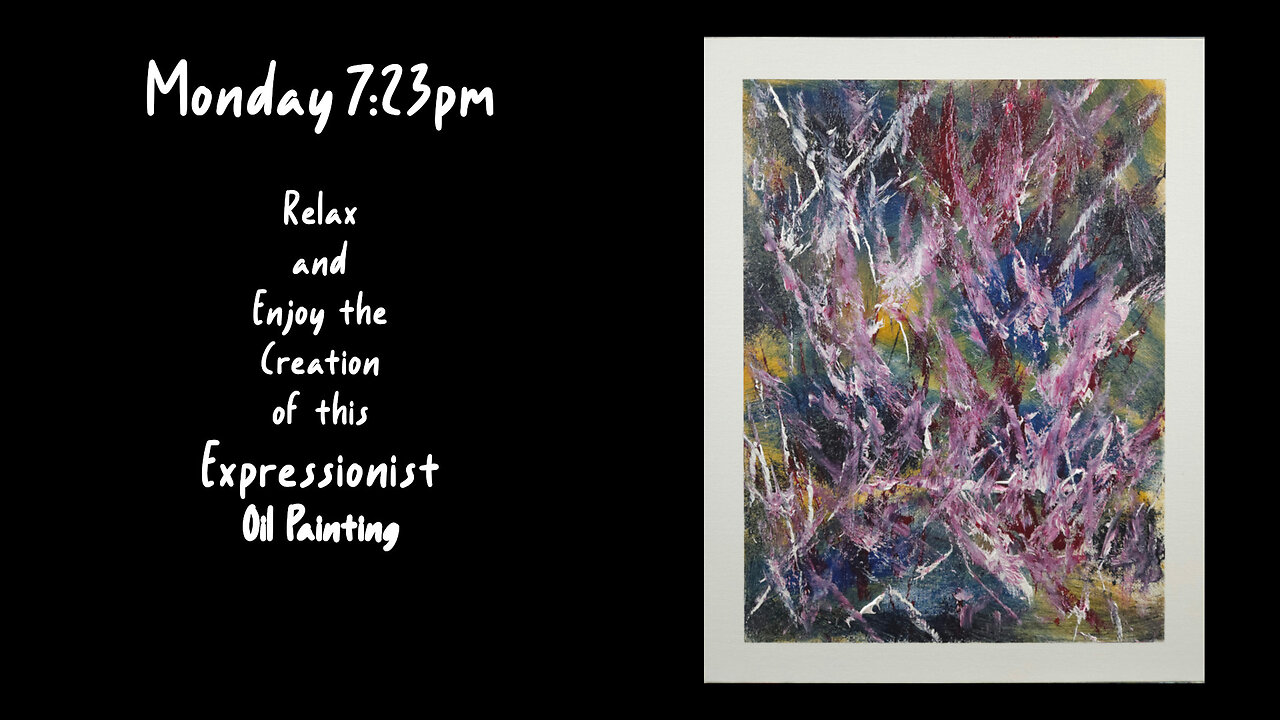 Watch This Moody Abstract Painting Emerge in Real Time