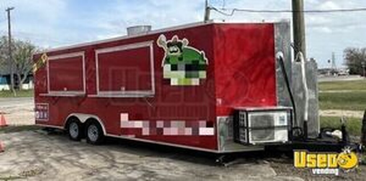Fully Loaded - 2009 8.5' x 22' Diamond Cargo Kitchen Food Concession Trailer for Sale in Texas!