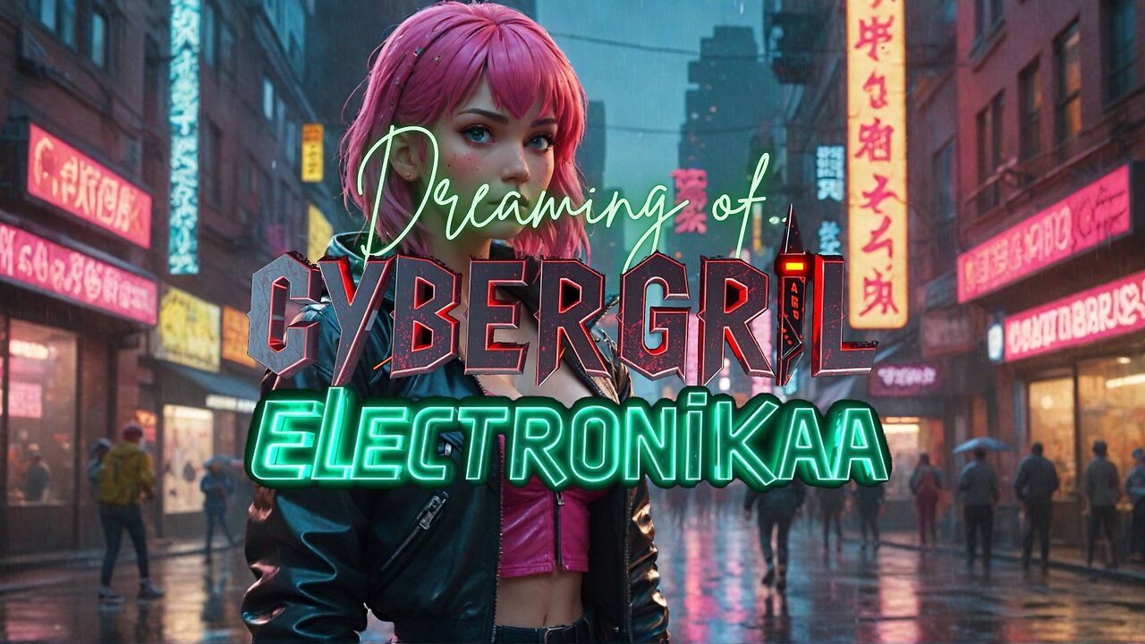 WELCOME TO THE WORLD.. of // Dreaming of.. CYBERGRiL ELECTRONiiKAA \\ TRAiLER Ai/4