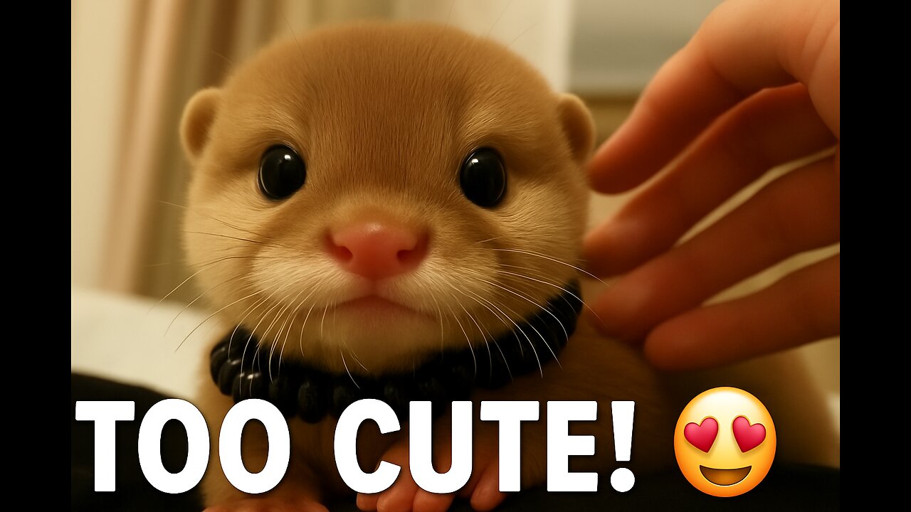 Cutest Baby Otter Ever! 😍 | Too Adorable to Handle