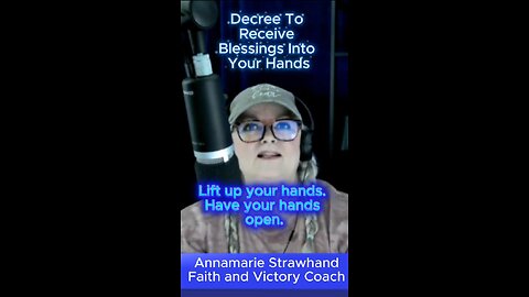 Prayer Decree To Receive Blessings Into Your Hands!