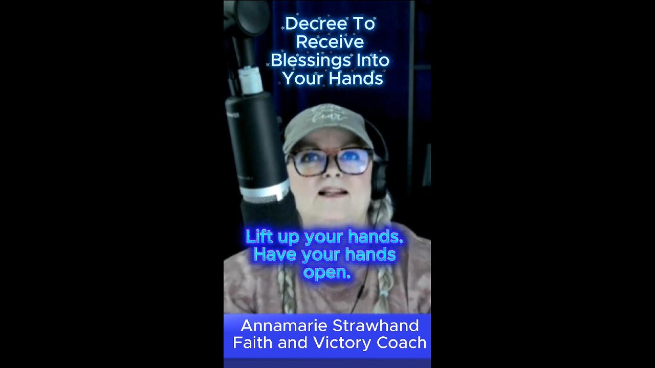 Prayer Decree To Receive Blessings Into Your Hands!