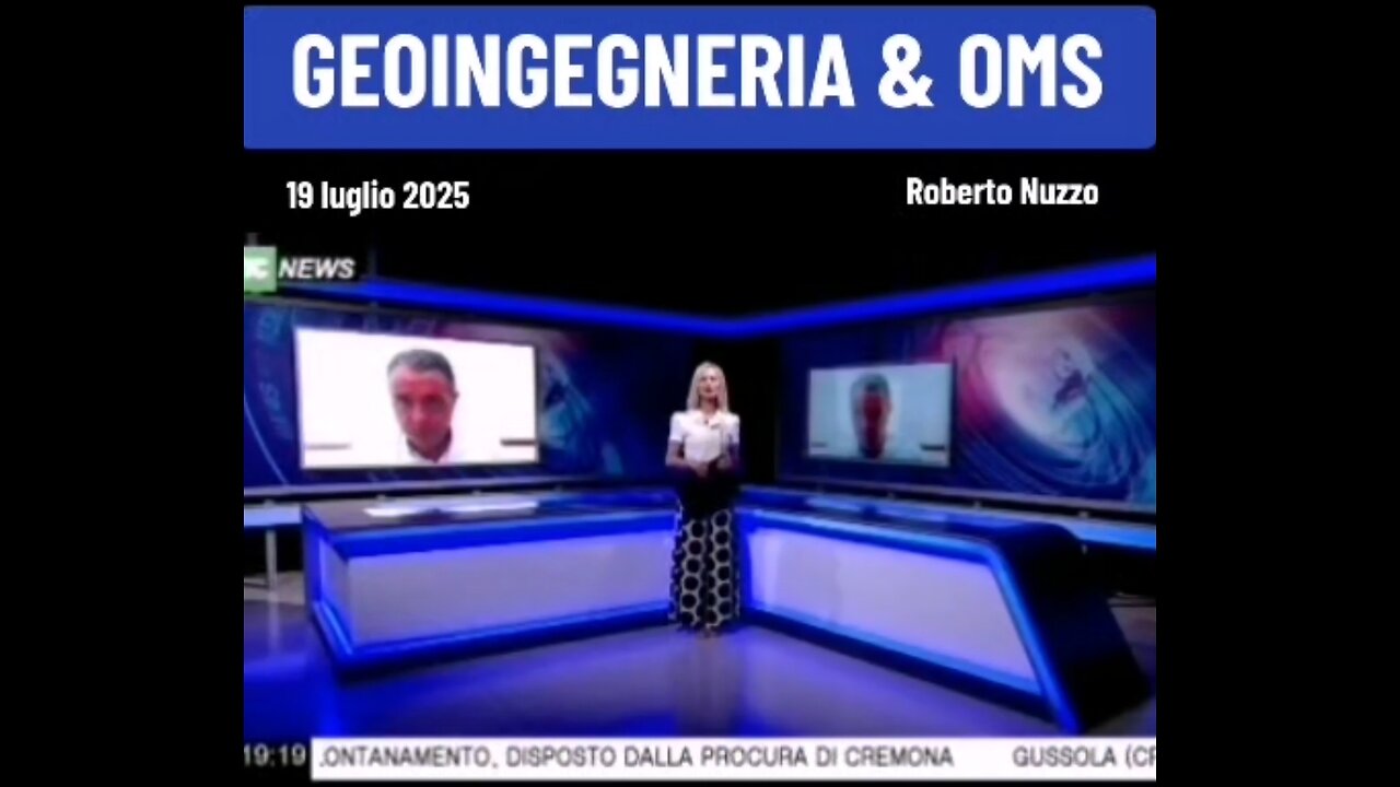 TG TELECOLOR: "Geoingegneria e OMS" (19 luglio 2025)