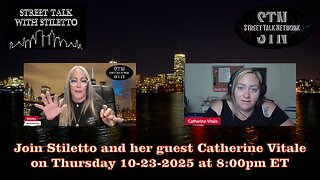 Rebroadcast of Street Talk with Stiletto from 10-23-2025