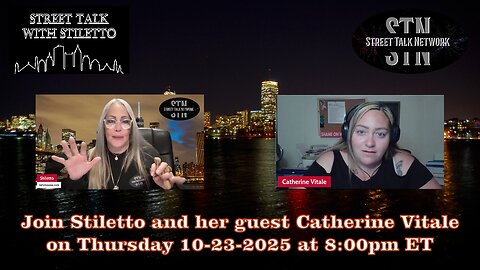 Rebroadcast of Street Talk with Stiletto from 10-23-2025