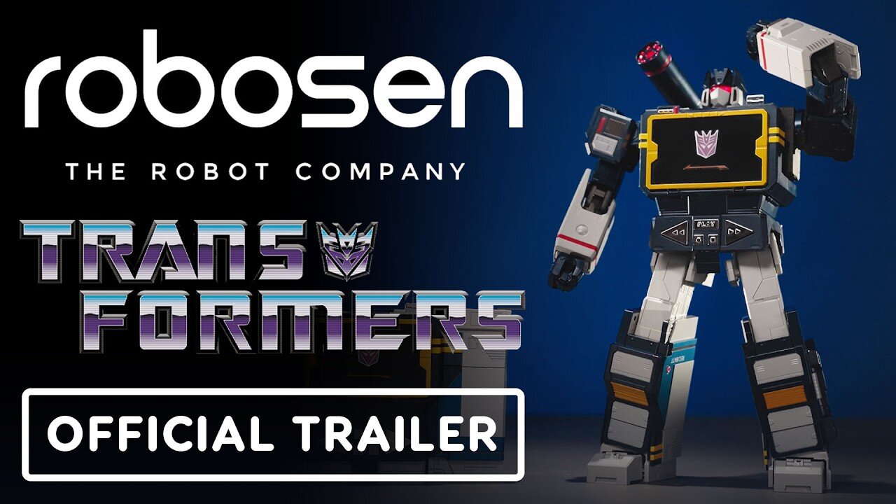 Robosen's Transformers Soundwave Robot - Official Trailer