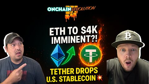 🚨 ETH to $4K IMMINENT?! Tether DROPS U.S. Stablecoin Bombshell! 💥🔥