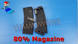 Completing the 80 percent magazine