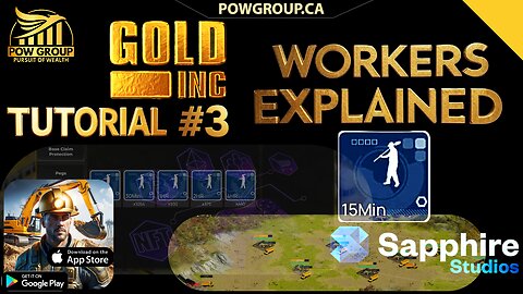 Gold Inc. Tutorial #3: Workers Explained & How to Use Them With Your Claims