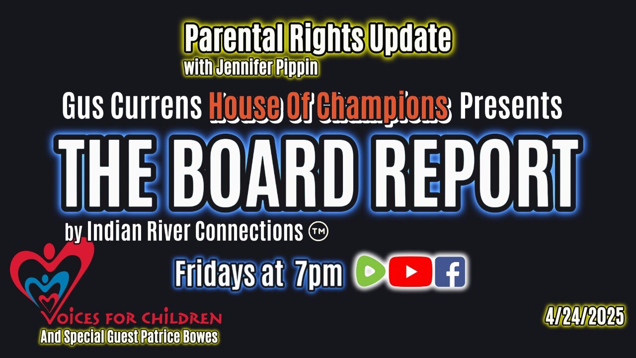The Board Report by Indian River Connections