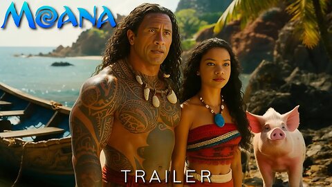 Moana Live Action (2026) - First Trailer Dwayne Johnson, Catherine Lagaʻaia - Concept Trailer