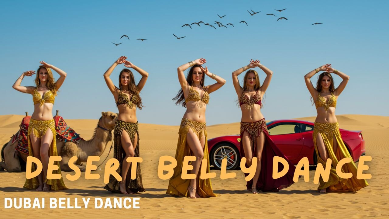 Epic Belly Dance in Desert – Golden Hips & Rhythm of Passion