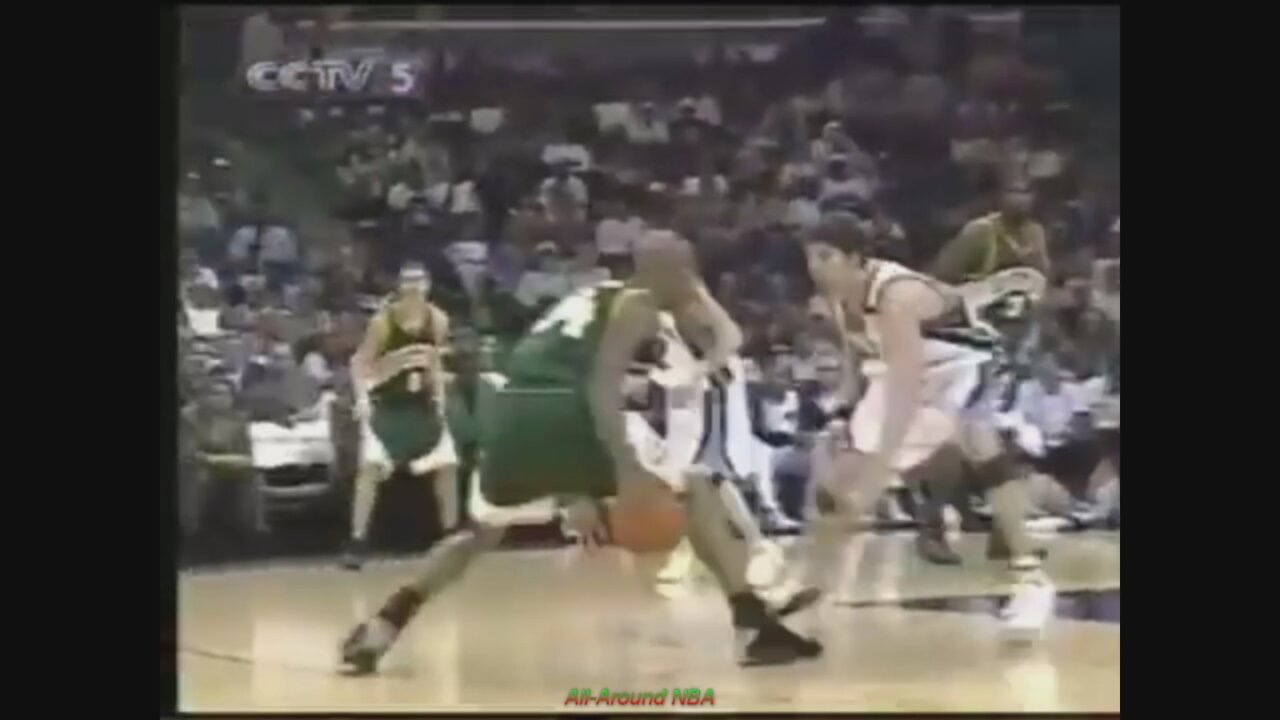 Ray Allen 22 Points @ Grizzlies, 2004-05.