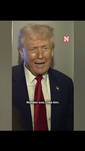 Captioned - Trump said Elon is not leaving.