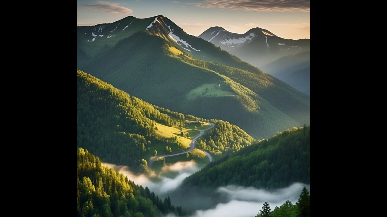 The beauty of the mountains