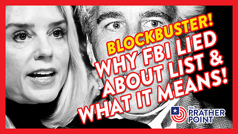 BLOCKBUSTER! WHY FBI LIED ABOUT LIST & WHAT IT MEANS!