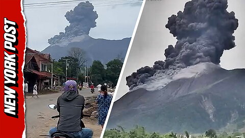 Mount Kanlaon Volcano erupts in the Philippines, sending ash over 6,000 feet in the air