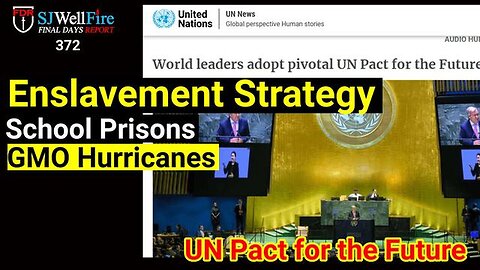 "Understanding the Link: UN's Future Pact, Weather Weapons and School Prisons"