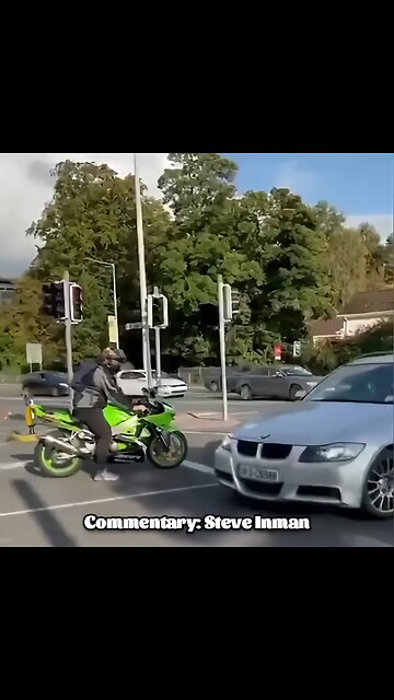 He thought he was cool, but ended up looking like a fool.