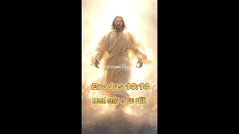 Exodus 14:14 & 2 Chronicles 20:15 | He Fights For You #dailybibleinspiration #dailybiblemotivation