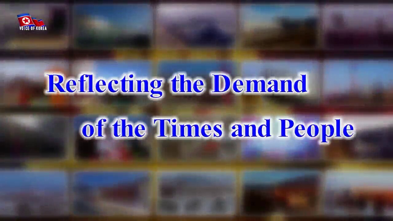 Reflecting the Demand of the Times and People