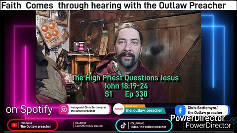 The High Priest Questions Jesus John 18:19-24 S1 Ep 330