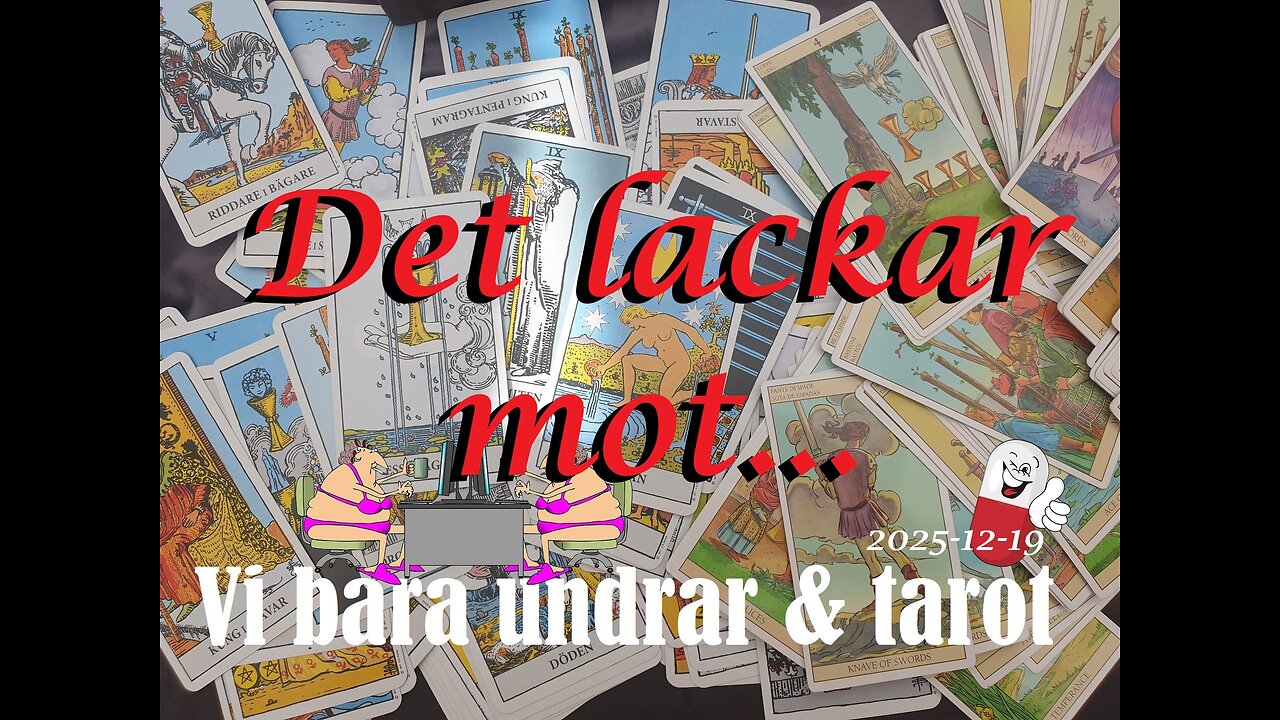 Det lackar mot...