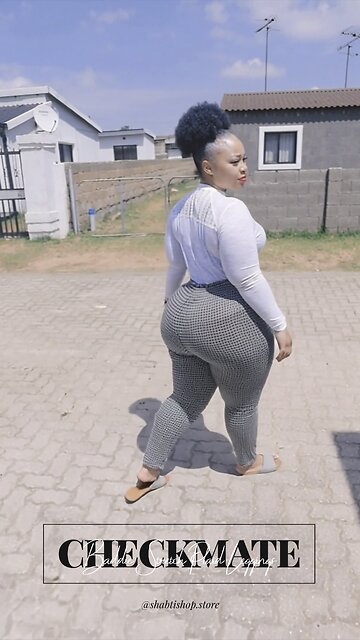 Checkmate♟️Baddie Stretch Plaid Leggings🔥