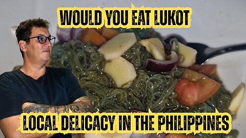 Expat Tries Sea Hare Eggs in the Philippines 🇵🇭 | Not Poop After All! 😂