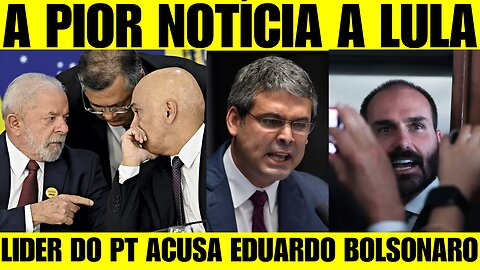 🔥🚨 BOMBA! LIDER DO PT ACUSA EDUARDO BOLSONARO E DIZ QUE GOLPE CONTINUA EM CURSO NO BRASIL!