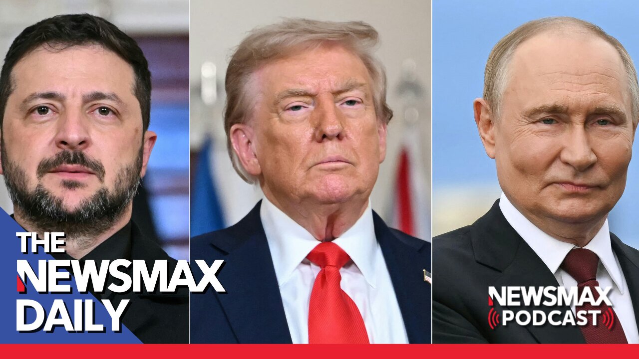 Trump Leads Push for Peace | The NEWSMAX Daily (08/20/25)