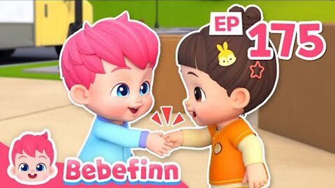 Meet Our New Friends Next Door! | Say Hello to Our New Neighbor | Bebefinn Song for Kids