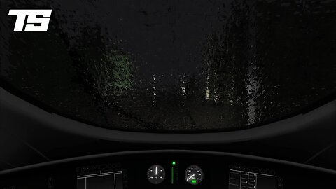 Working GRAVEYARD As A Conductor | Rain Sounds | Train Simulator Classic Ambience