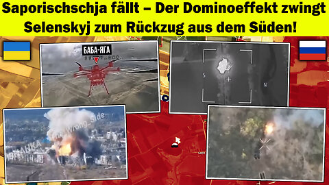 💥 Dominoeffekt in Saporischschja – Selenskyj verliert den Süden der Ukraine ⚔️🔥 Ukraine krieg