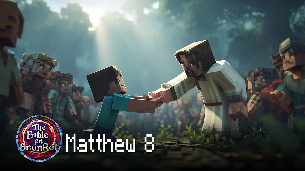 Matthew 8 – Power Over Chaos | The Bible on BrainRot