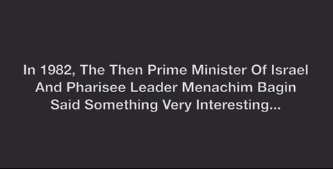 🤬🔥🤬 Israeli Prime Minister openly claims that jews are the master race, non-jews are just animals