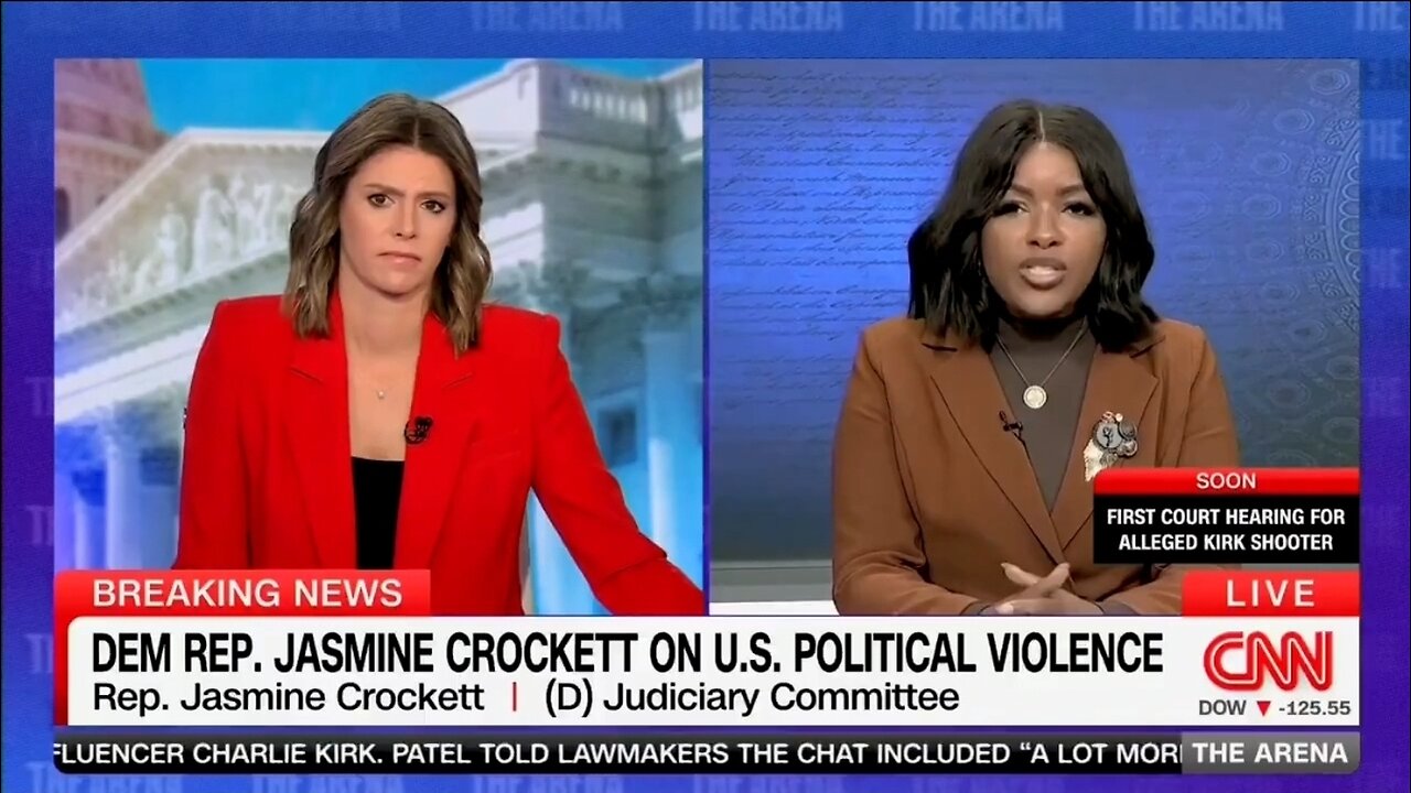 Rep Jasmine Crockett: Trump's An Authoritarian, Freedoms Are Under Attack