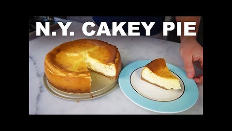 New York style cheesecake