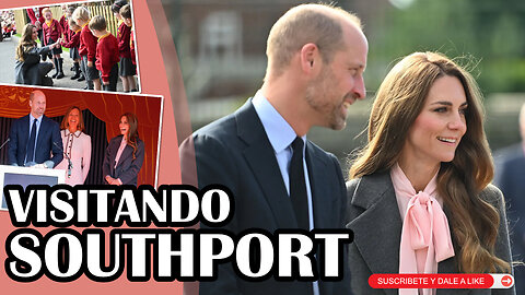 William y Catherine honran la memoria de las niñas de Southport