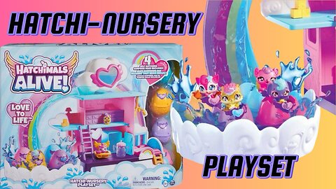 🌈🐣 Unboxing Hatchimals Alive Rainbow Hatchi-Nursery Playset! #short 🐥✨