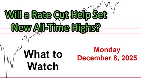 What to Watch Update for Monday December 8, 2025